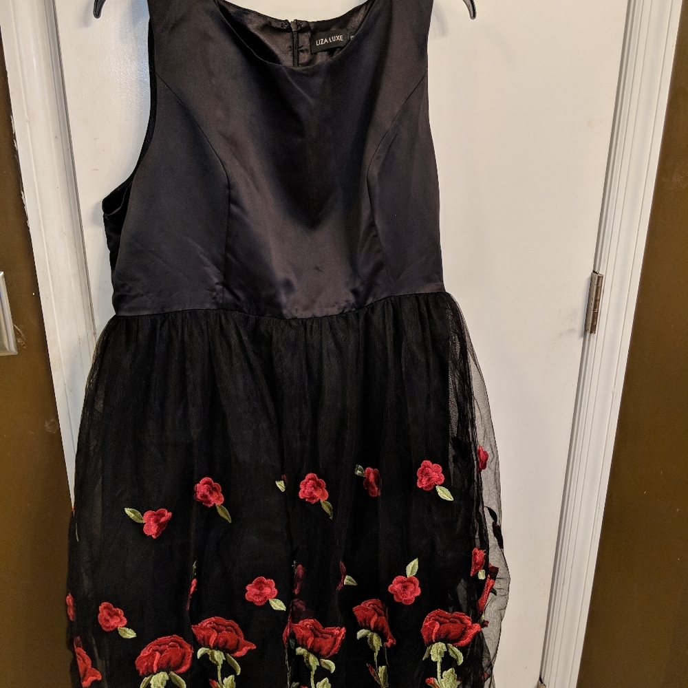 Liza Luxe Rose Dress